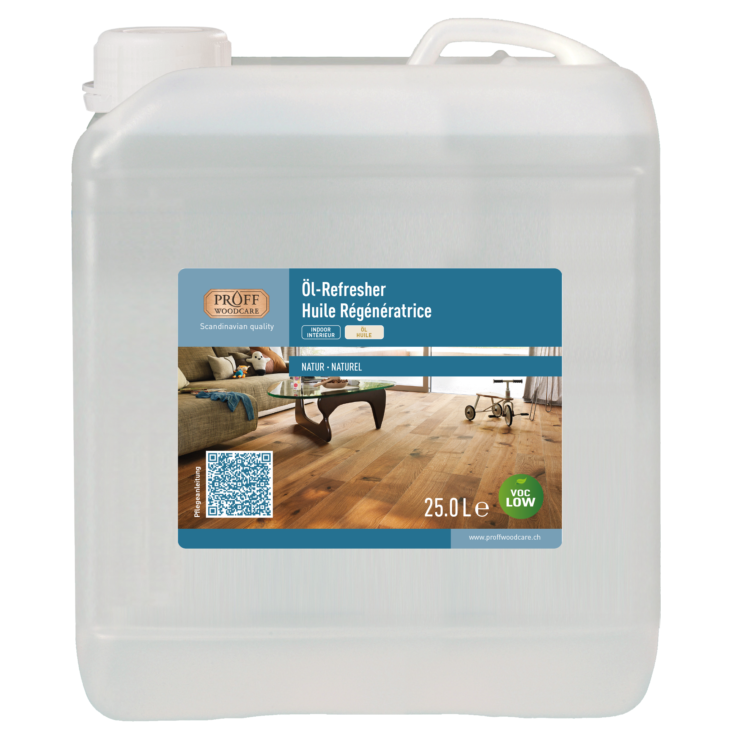 Öl-Refresher - Pflege von Holzböden