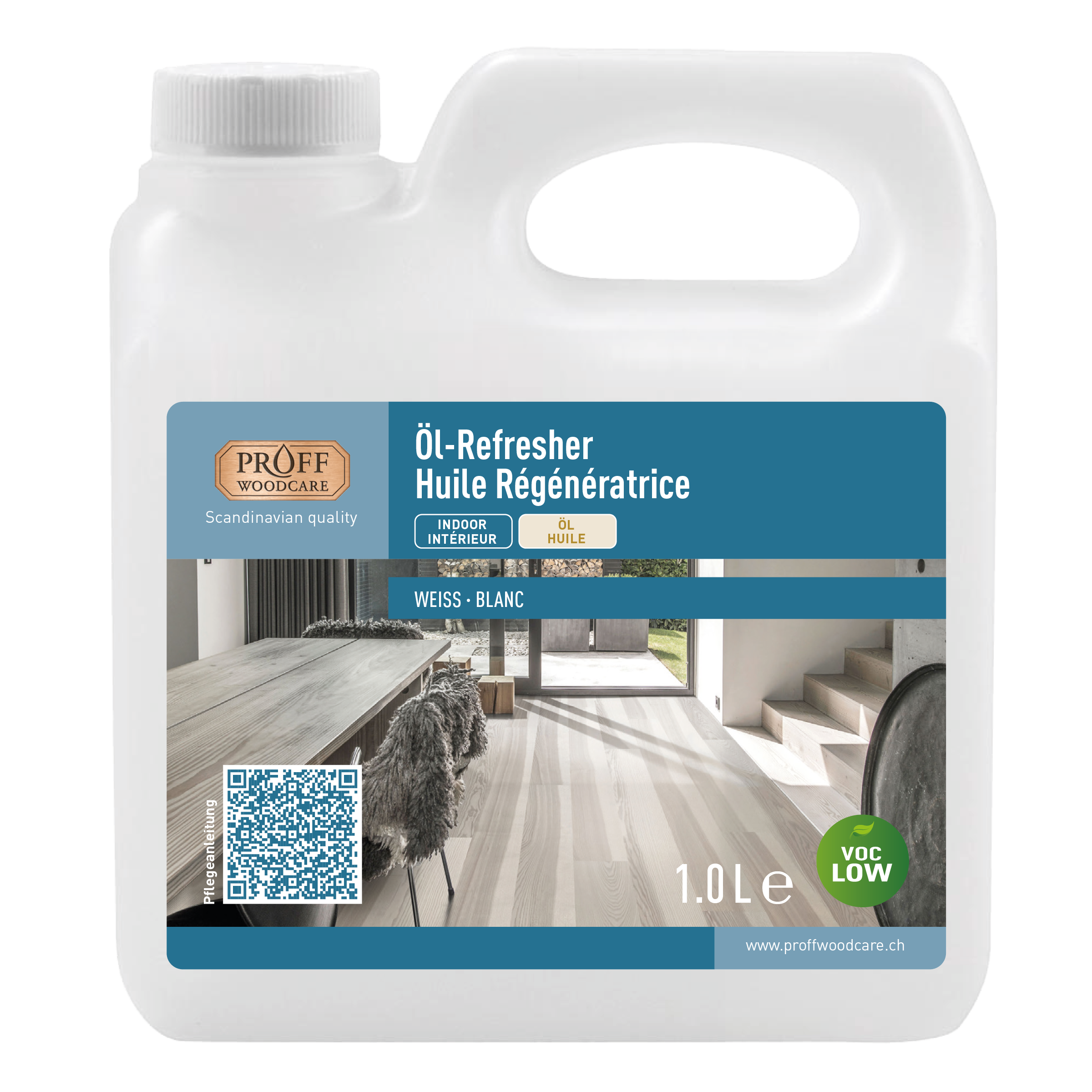 Öl-Refresher - Pflege von Holzböden