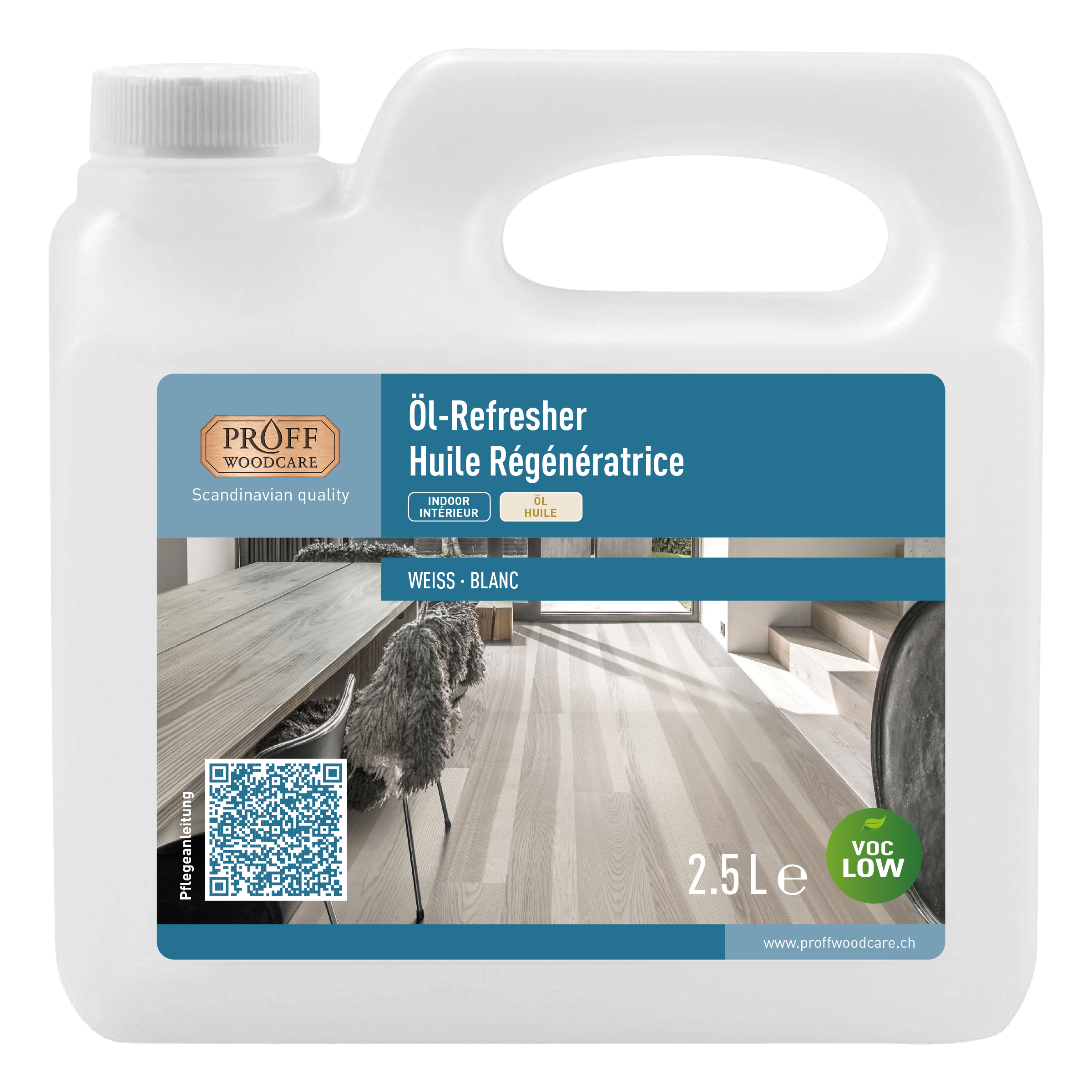 Öl-Refresher - Pflege von Holzböden